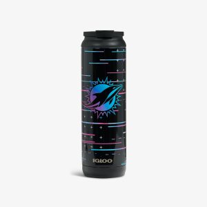 Igloo NFL Neon Miami Dolphins 20 Oz Flip ??n?? Sip Tumbler