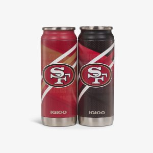 Igloo San Francisco 49ers Home & Away 16 Oz Can 2-Pack