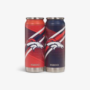 Igloo Denver Broncos Home & Away 16 Oz Can 2-Pack