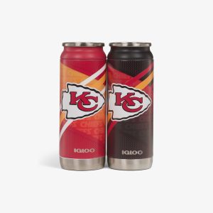 Igloo Kansas City Chiefs Home & Away 16 Oz Can 2-Pack