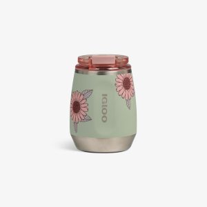 Igloo Floral 10 Oz Wine Tumbler
